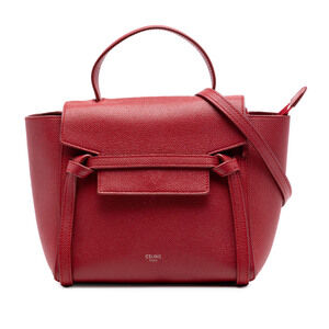 Pre-Loved Celine Nano Grained Calfskin Belt Bag